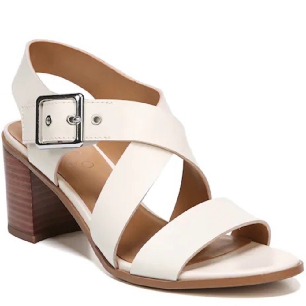 Women's White Strappy Sandals